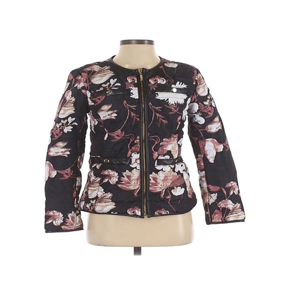 Ellen Tracy floral jacket